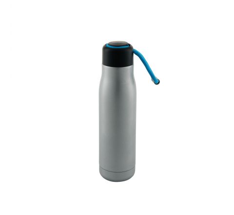Avanti HydroSwig Insulated Water Bottle 500mL, Silver Gray - SKU 14393