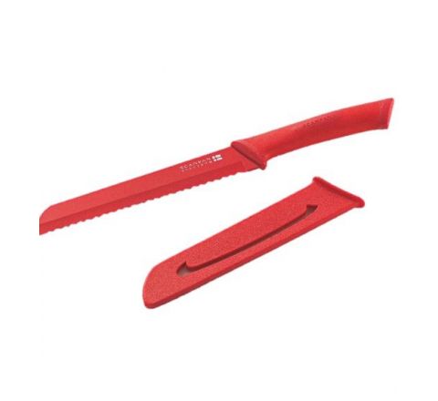 Scanpan Bread Knife (Red, 18cm) - SKU - 18623