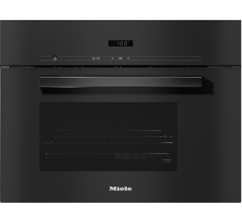 Miele DG 2840 VitroLine Obsidian Black Built-in Steam oven - SKU 11135350