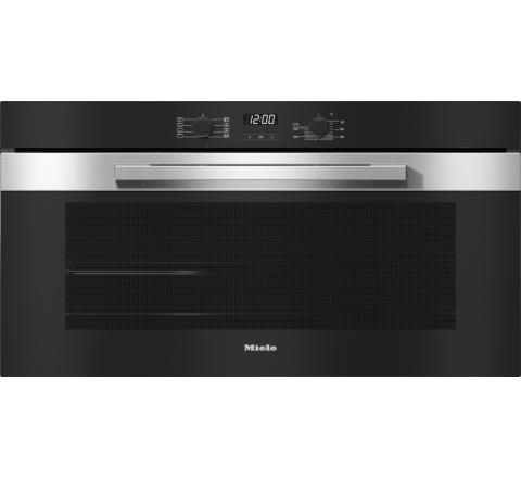 Miele H 2890 B PureLine CleanSteel 90cm oven - SKU 11127820