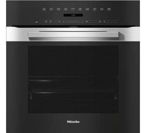 Miele H 7264 BP PureLine CleanSteel Pyrolytic Oven - SKU 11128420