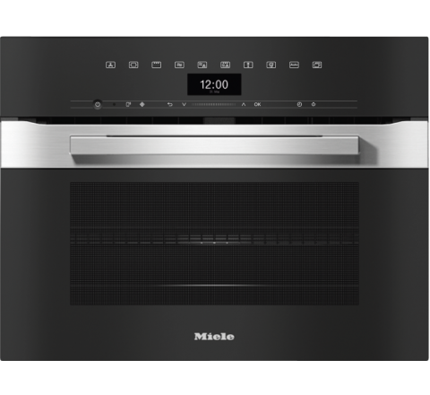 Miele H 7440 BM PureLine CleanSteel Speed Oven - SKU 11128230