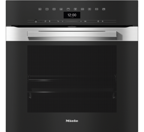 Miele H 7464 BP PureLine CleanSteel Pyrolytic Oven - SKU 11128470