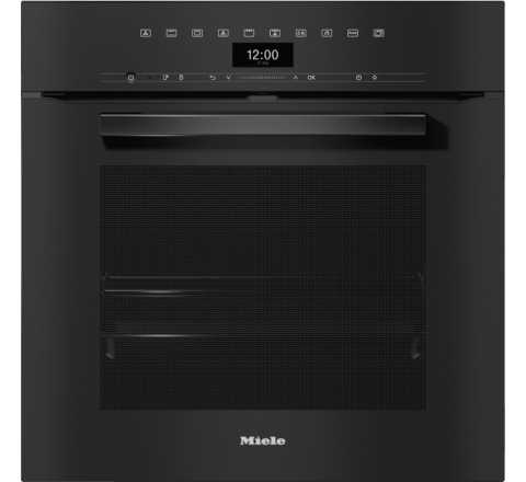 Miele H 7464 BP VitroLine Obsidian Black Pyrolytic Oven - SKU 11128450