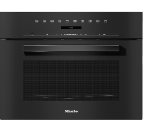 Miele M 7244 TC VitroLine Obsidian Black Built-in Microwave oven - SKU 11134140