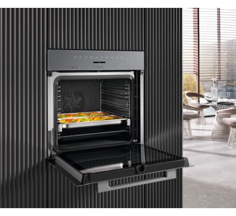 Miele Pyrolytic Oven + Induction Cooktop + Slimline Rangehood + Combi Steam Oven - SKU 15551003