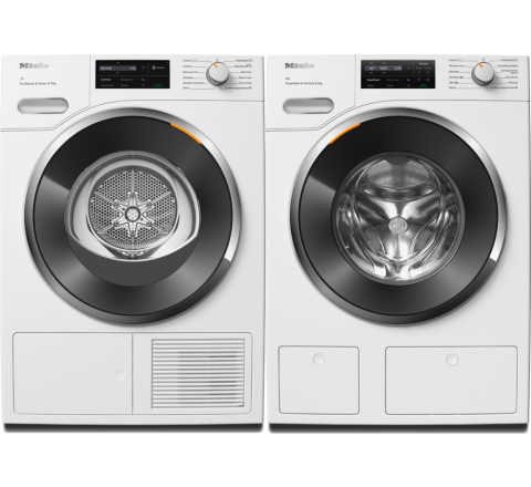 Miele WWI 860 + TWL 780 WP 9KG Washing Machine & Tumble Dryer Set - SKU 11112007