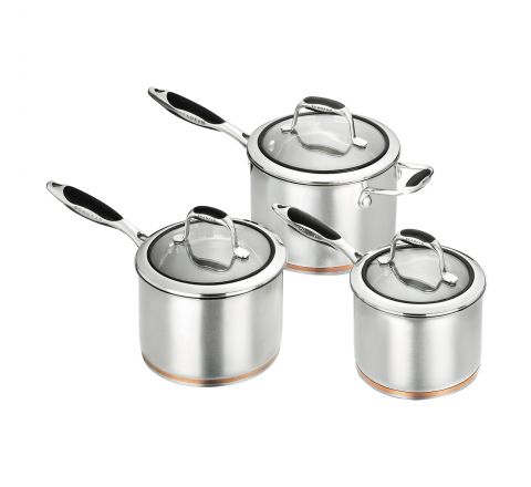 Scanpan Coppernox 3 Piece Saucepan Set - SKU 26033