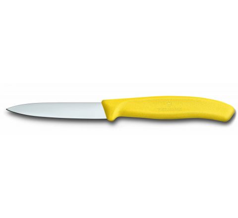Victrinox Plain Paring Knife Yellow - SKU 67606Y