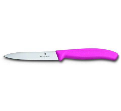 Victrinox Plain Veg Knife Pink - SKU 67706P