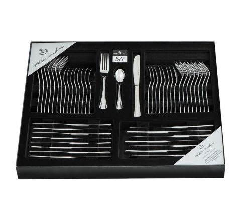 WILKIE BRO LIVINGSTON 56PC CUTLERY SET