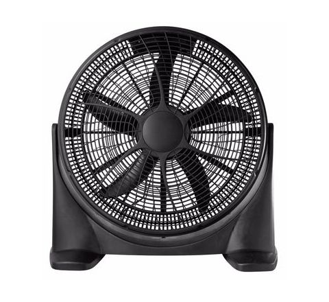 Sheffield 20" High Velocity Floor Fan Black - SKU PL719