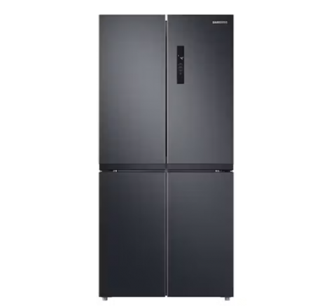 Samsung 488L French Door Fridge Freezer - Black Stainless