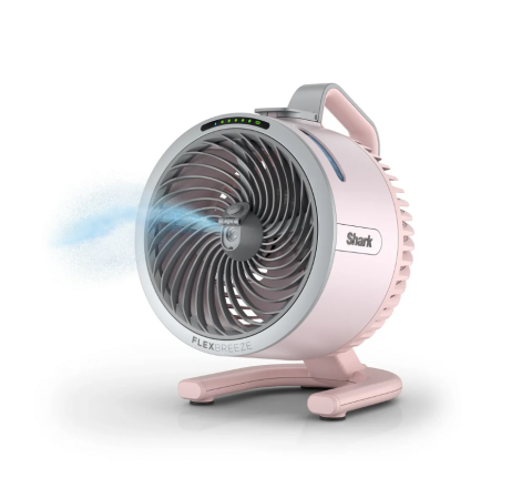 Shark FlexBreeze HydroGo Misting Portable Fan (Quartz) - SKU FA052QPKANZ