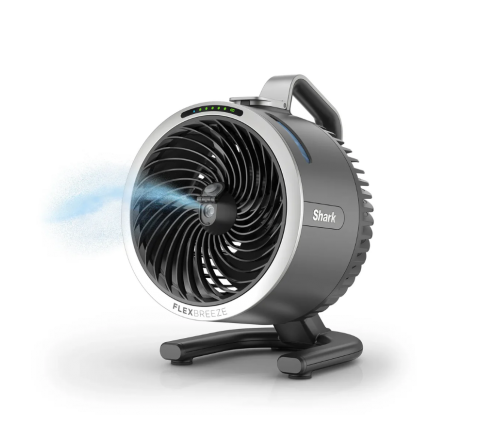 Shark FlexBreeze HydroGo Misting Portable Fan (Charcoal) - SKU FA052QANZ