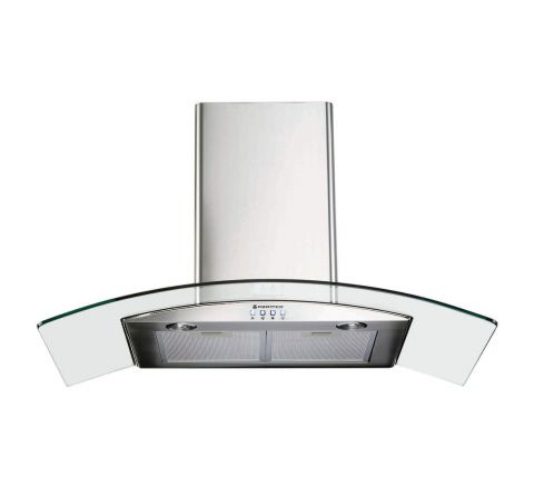 900mm Canopy, Curved Glass, LED